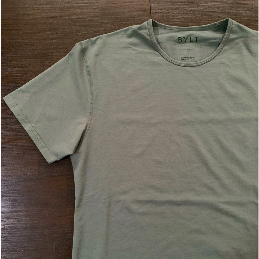 BYLT Lux Short Sleeve Drop Cut Tee